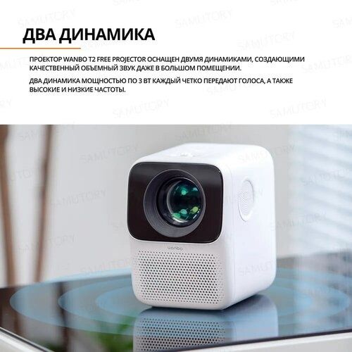 Портативный проектор XIOMI WANBO T2 FREE