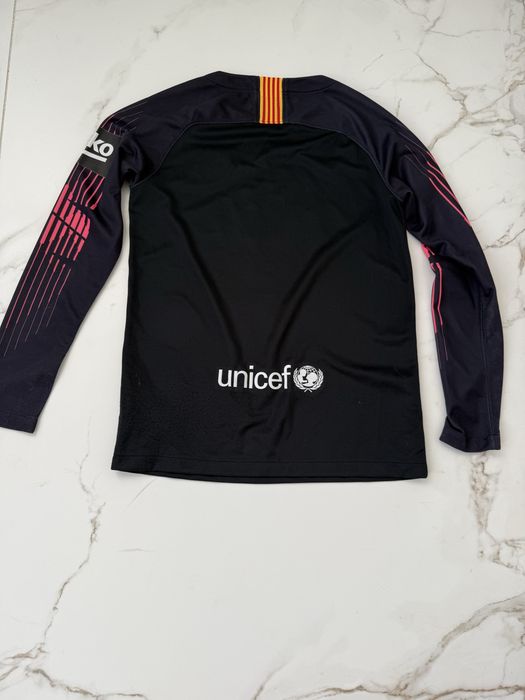 Tricou FC Barcelona original Nike sezon 2017-18, marime 147-158