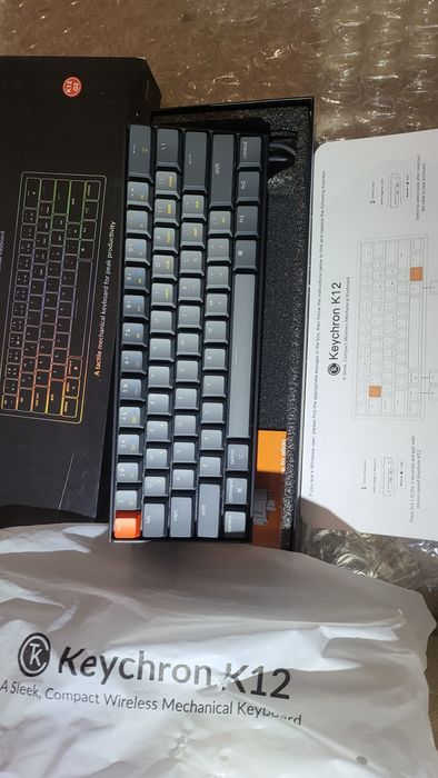 Нова механична Мини Клавиатура Keychron K12
