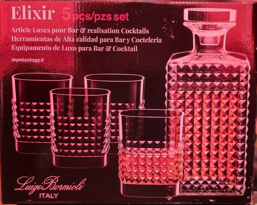 Бутилка + 4 чаши