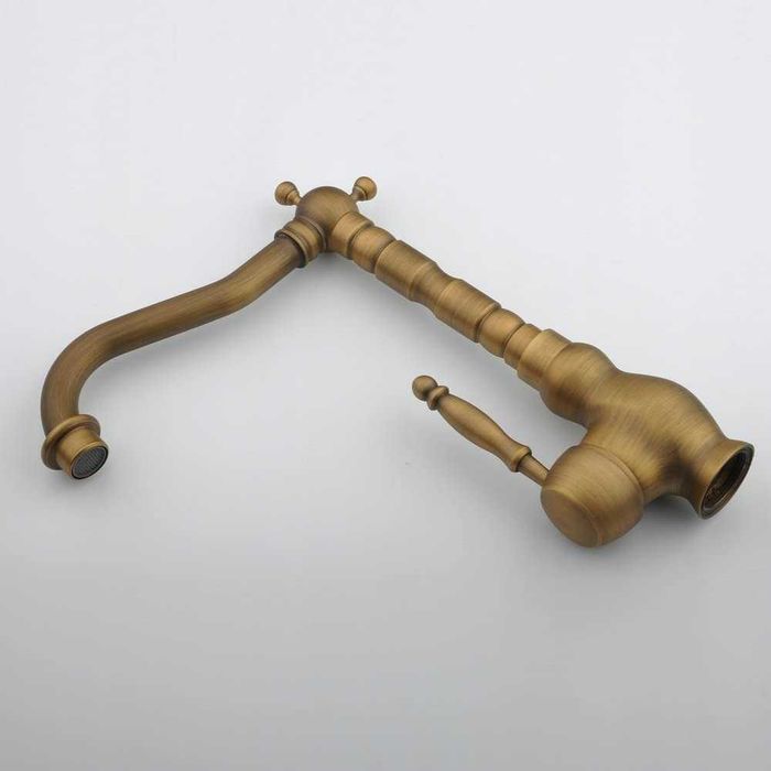 Baterie lavoar retro auriu periat (Rea Bona), REDUS de la 530 Ron