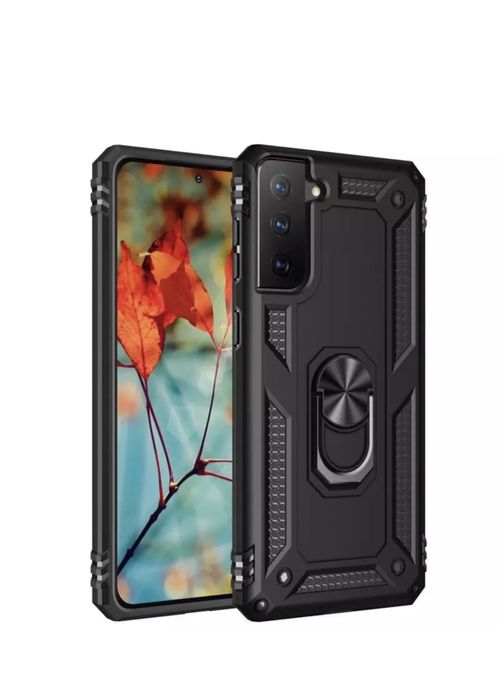 Samsung S22/S23/S24/S25/PLUS/ULTRA Husa Strong Anti Drop Inel Metal