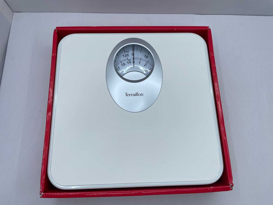 Cantar corporal 120 kg, alb, Terraillon, T61