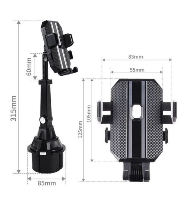 Держатель для телефона SB-223 черный