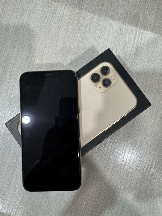 Айфон 11 про золотой цвет