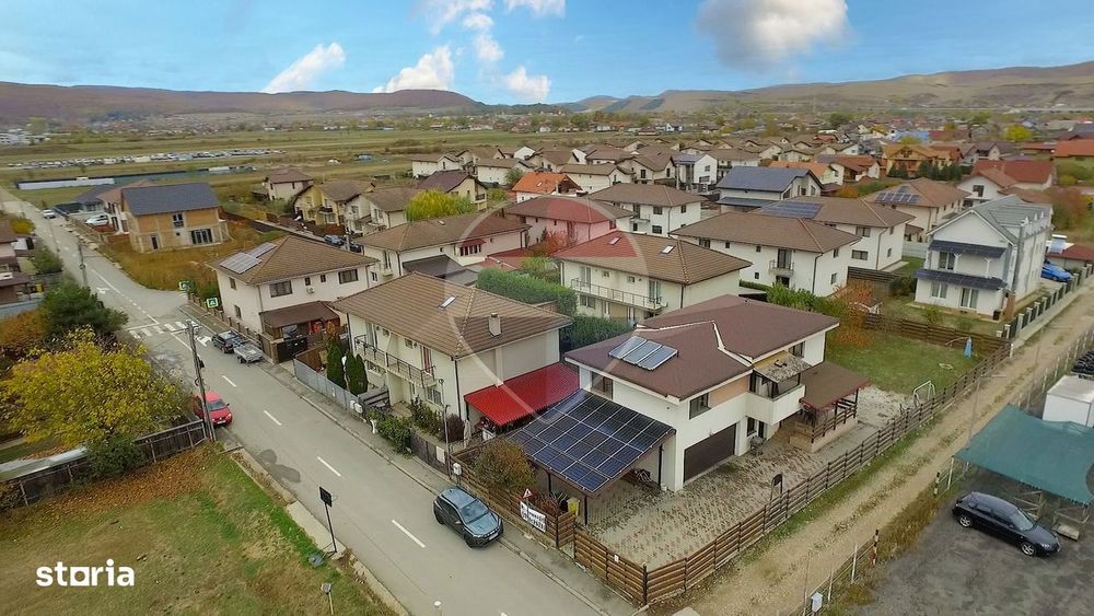 Casa individiala, panouri, garaj, 600mp teren, la cheie, comision 0