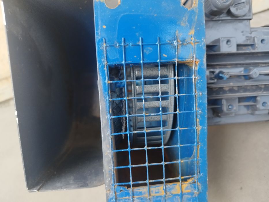 Аспирация тип охлюв, вентилатор