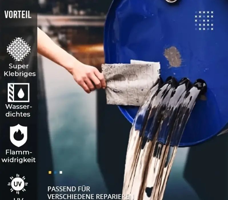 Лента за уплътнение на маркучи, тръби,покриви и водни съединения