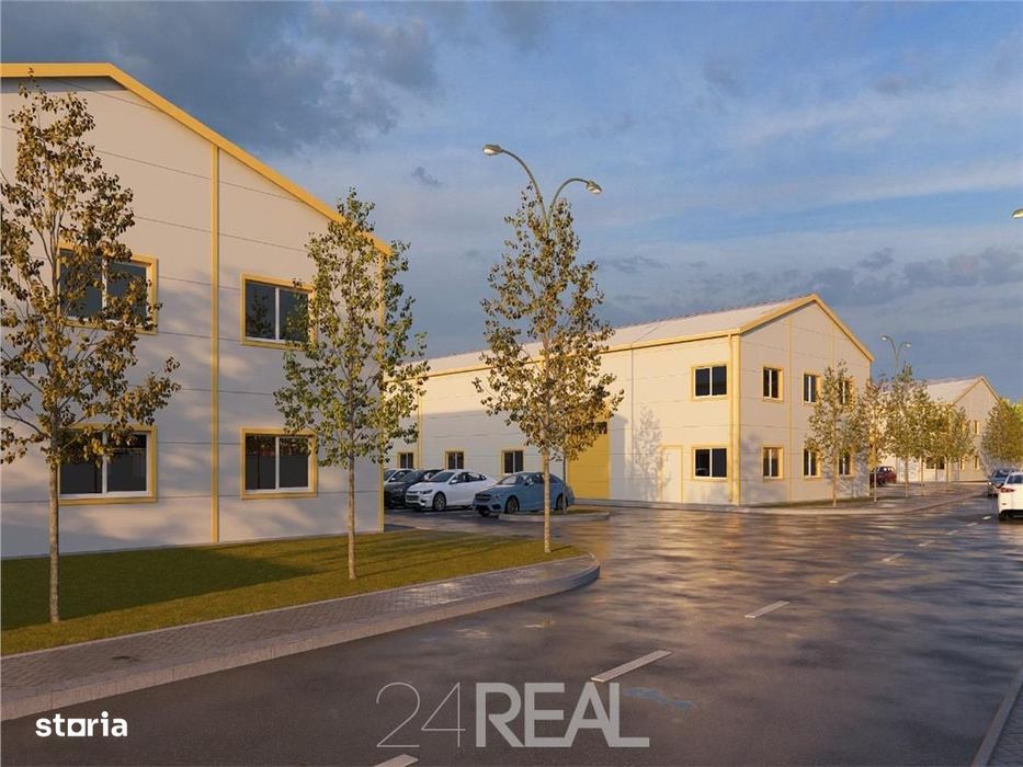 Vanzare hale NOI industriale Sinesti - de la 550 mp