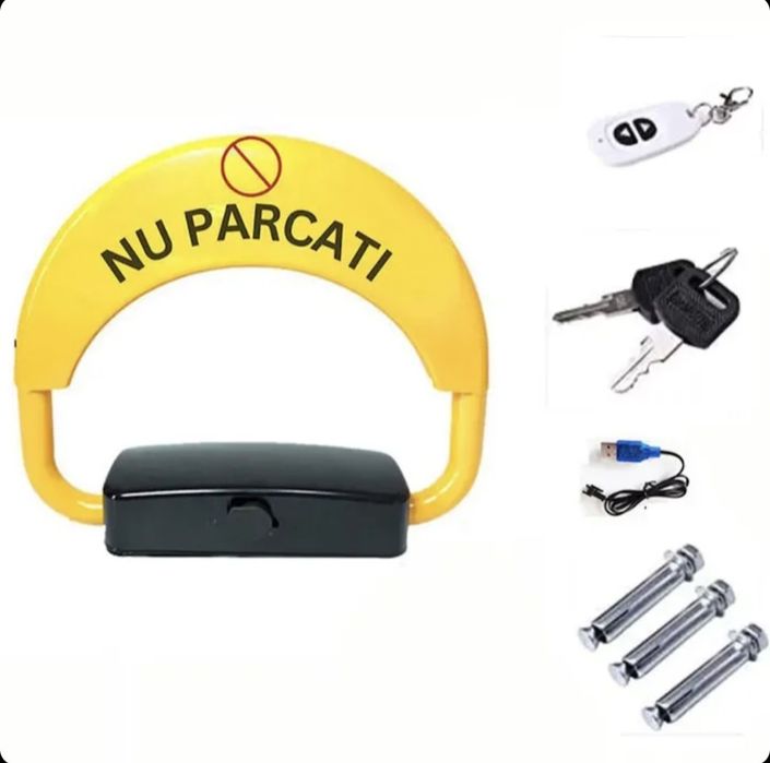 Blocator parcare automat