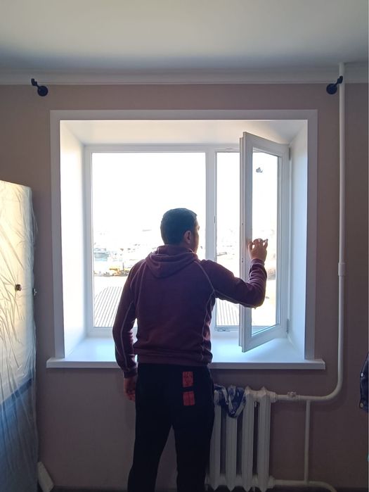 Откосы окна пластиковые стеклопакеты