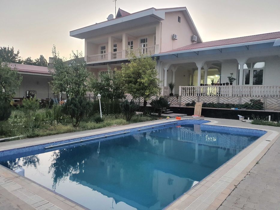 Свой Евродом на берегу реки в элитной махалле 14 соток