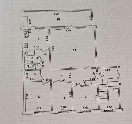 Юнус Обод 14 квартал. Петушок.д 50 5/5/5 103 м2.