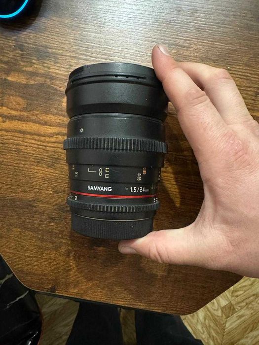 Объектив Samyang 24mm T1.5 Байонет Canon EF