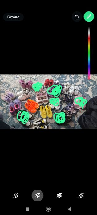 Продам б/у детскую обувь на девочку