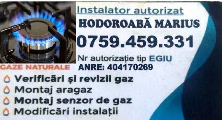 Instalator autorizat Gaz