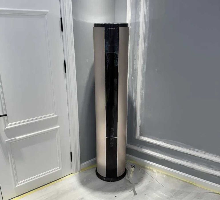 Колонный Кондиционер Hisense 24 inverter есть on/off ! 24/7 установка