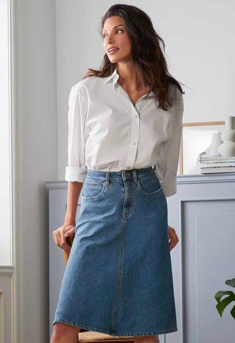 Женская джинсовая юбка от немецкого бренда Tchibo