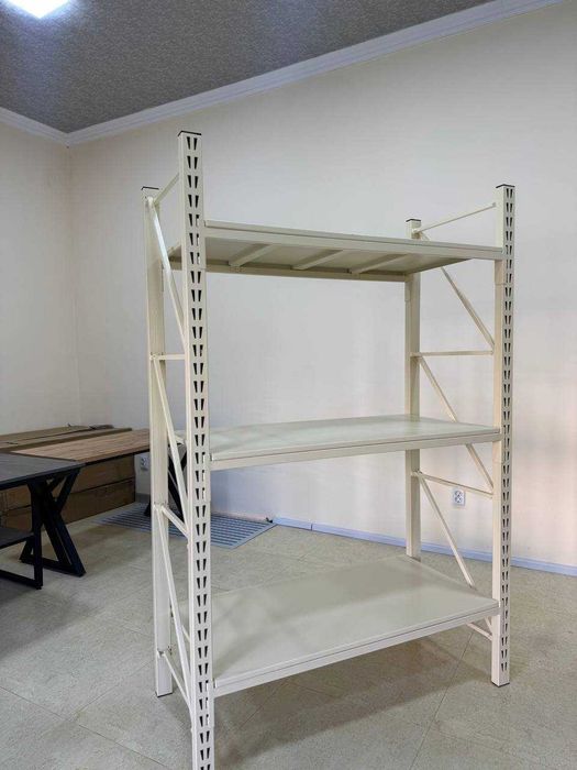 Металлические полки (стеллажи) для складов и кладовых