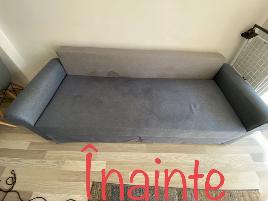 Curatare tapiterie, canapea, saltea, mocheta cu Aburi