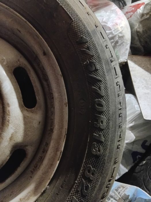 Дискі, покришка сктылады