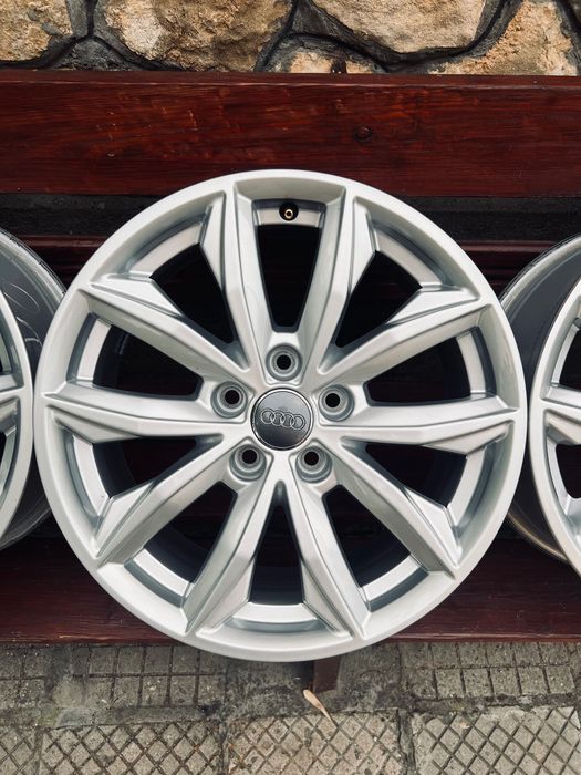 КАТО НОВИ!!! Джанти 17 5х112 Ауди Оригинални Djanti 17 5x112 Audi