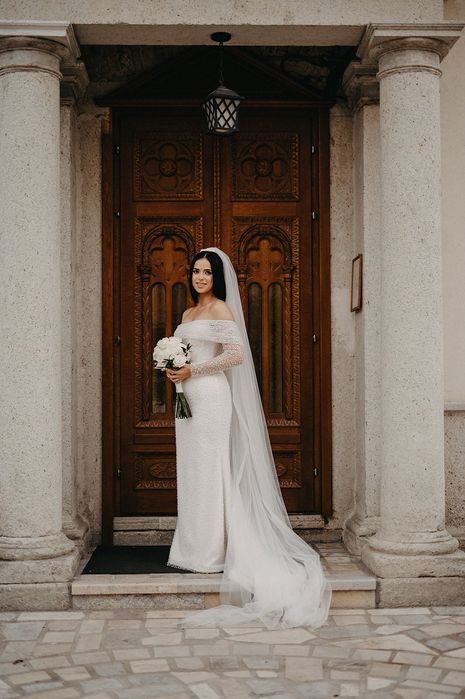 Rochie de mireasa tip sirena