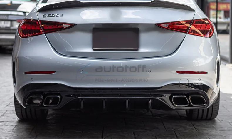 Difuzor bara spate compatibil cu Mercedes C-Class W206 S206 (2021+) C63 Design