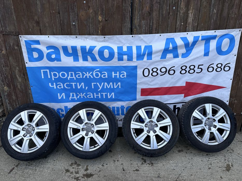 17 5х112 джанти с гуми