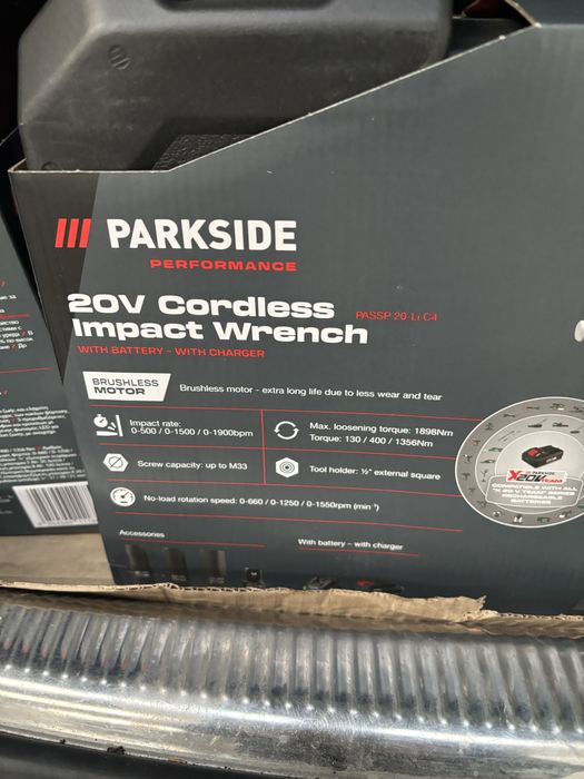 Ударен гайковерт parkside