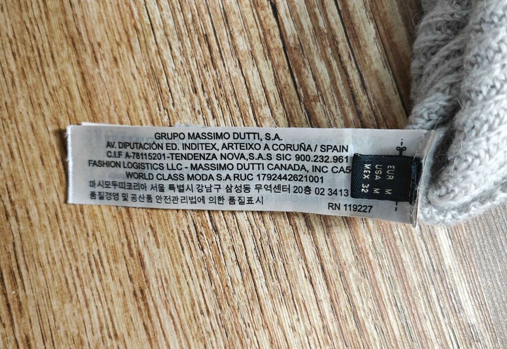 Massimo Dutti Алпака бленд дамска туника / Пуловер размер М