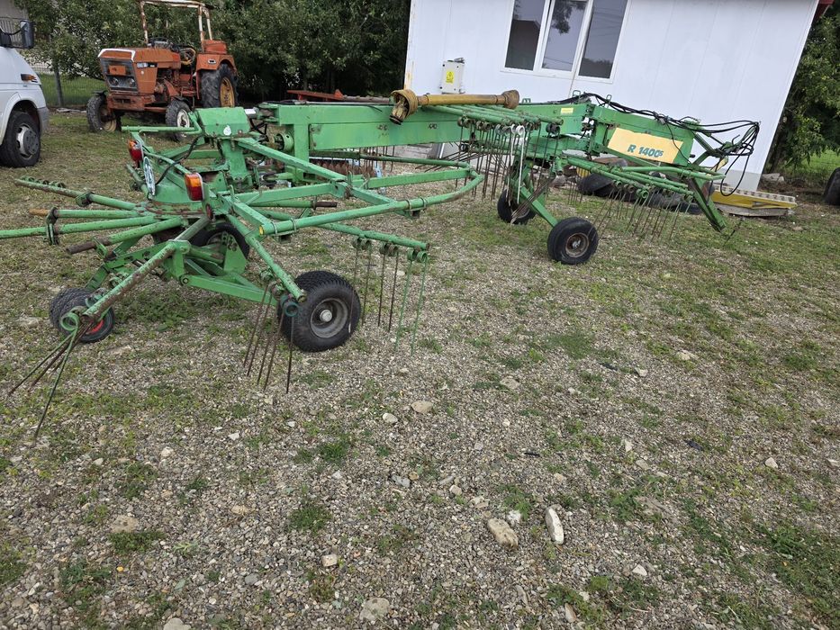 Grebla Greblatoare Stoll doua rotoare 1400 6m metri 6.5meyri