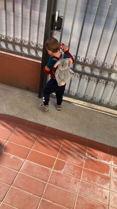 Ghiozdan/rucsac gradinita in forma de elefant, stare foarte buna