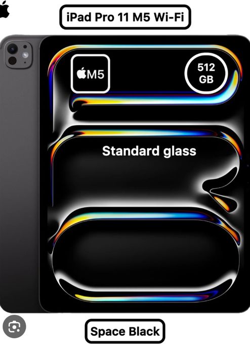 iPad Pro M5 11 Space Black Wi Fi 512