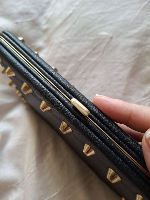 Geanta plic neagra Zara