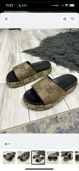 Papuci GG firma dama