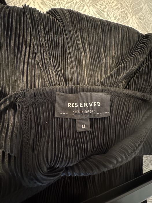 Rochie Reserved, maxi, plisee, marime M
