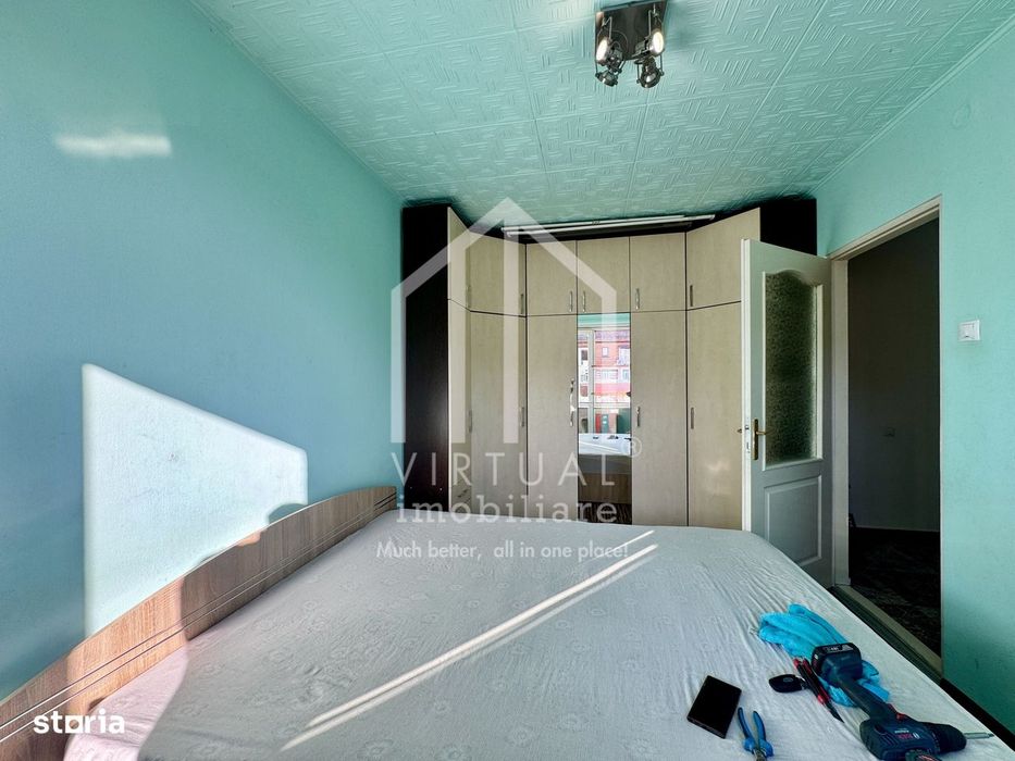 Apartament cu 2 camere, decomandat, 46mp utili + balcon - Terezian