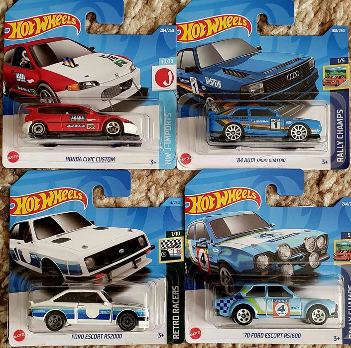 Hot Wheels 4 buc. set