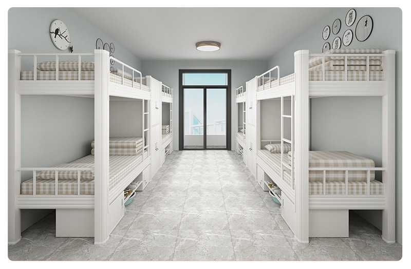 Металлическая кровать для двух человек/ikki qavatli variant