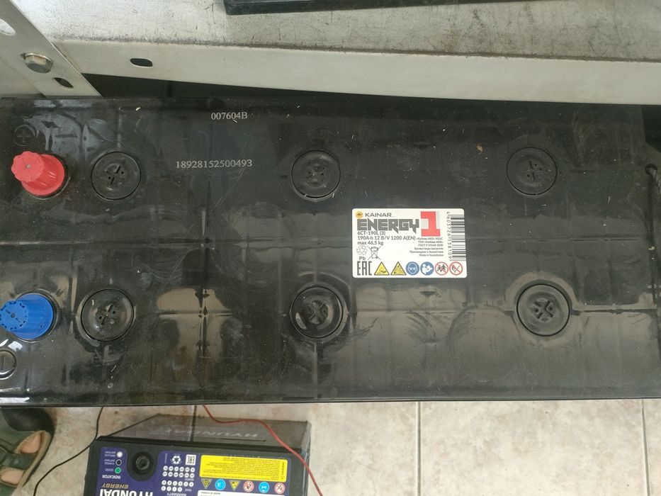 Аккумулятор 190 Ah 1200 A (EN) 12V Конус