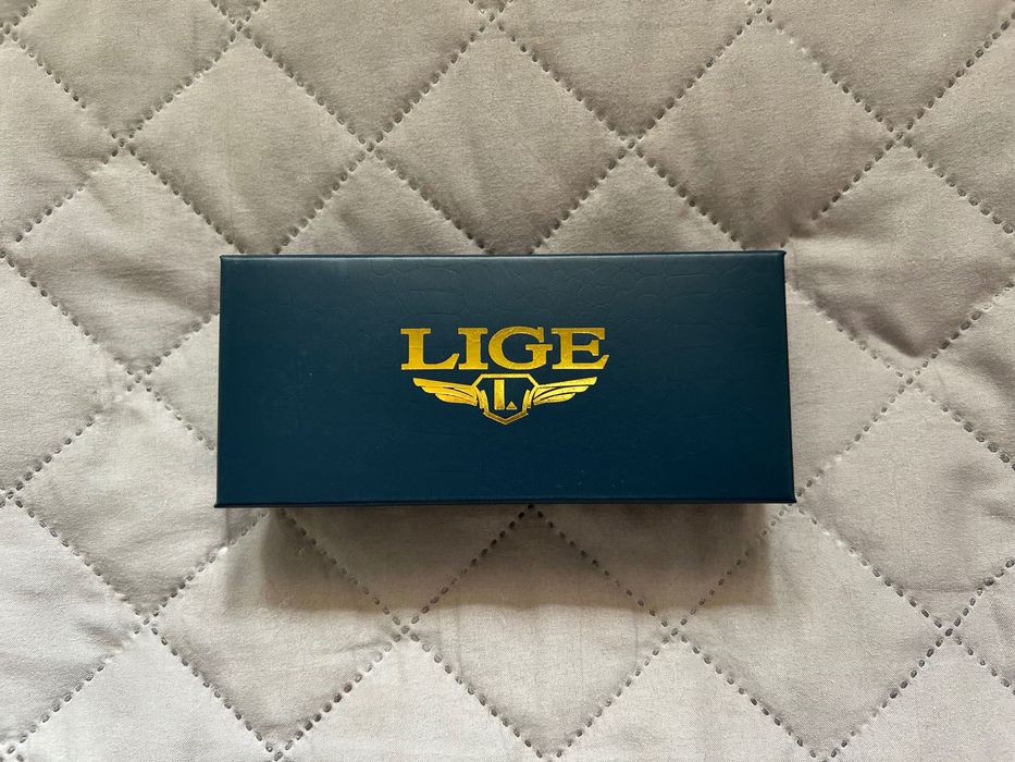 Мъжки часовник LIGE със стоманена верижка