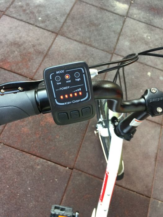 bicicleta electrica  pliabila Pegas pedeleck 36 v 10 A Shimano