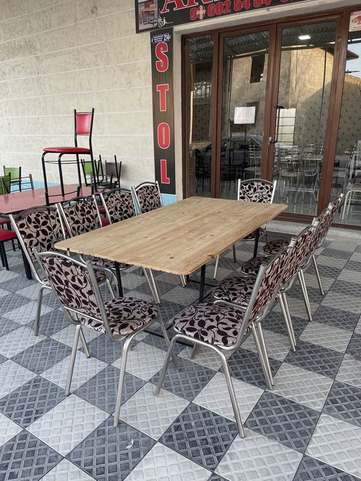 Prokat uchun stol stul nerjaveka sotiladi ARTMETAL