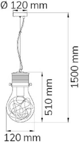 Wofi/ Action Futura лампа/ полилей