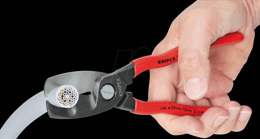 Knipex резачки, ножица за кабели, кабелорез, 95 11 200