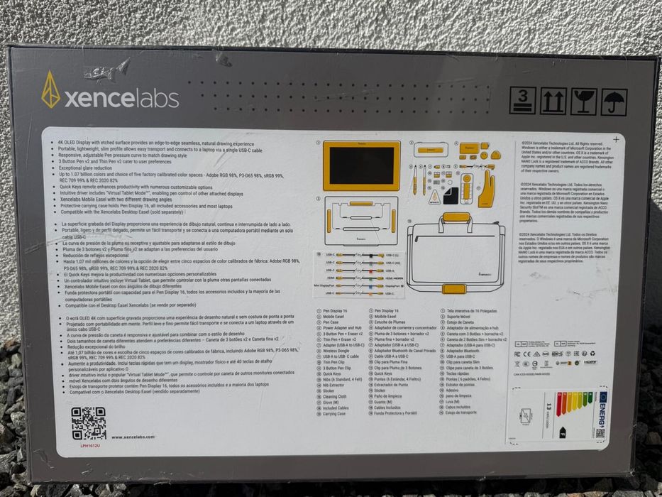 Tableta grafica Xencelabs Pen Display 16 Studio Series Noua sigilata