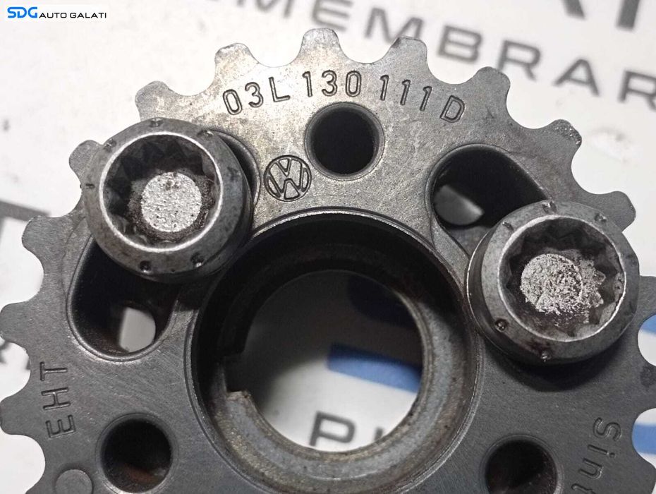 Pinion Fulie Pompa Inalta Presiune Skoda Roomster 2.0 TDI 2006 - 2015 Cod 03L130238A 03L130111D [M5252]
