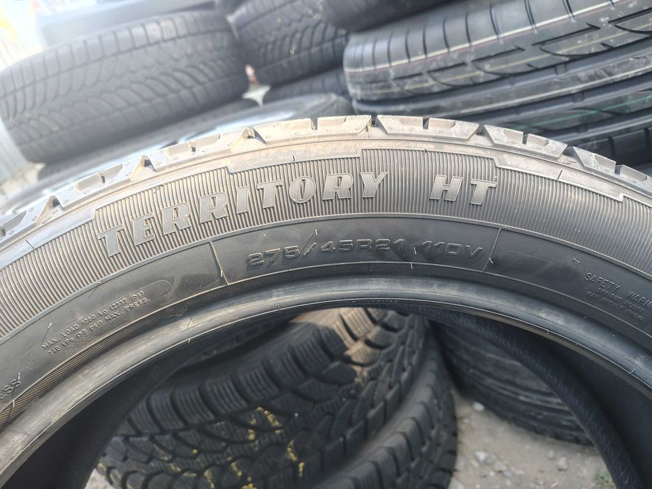 4бр.НОВИ всесезонни гуми GOOD YEAR+WRANGLER 275 45 21 DOT23 цена за брой