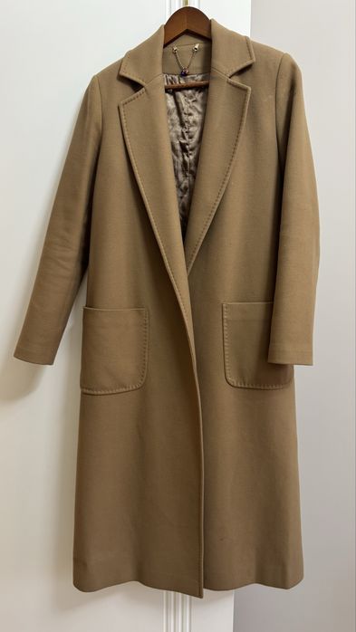 Пальто длинное, кашемир